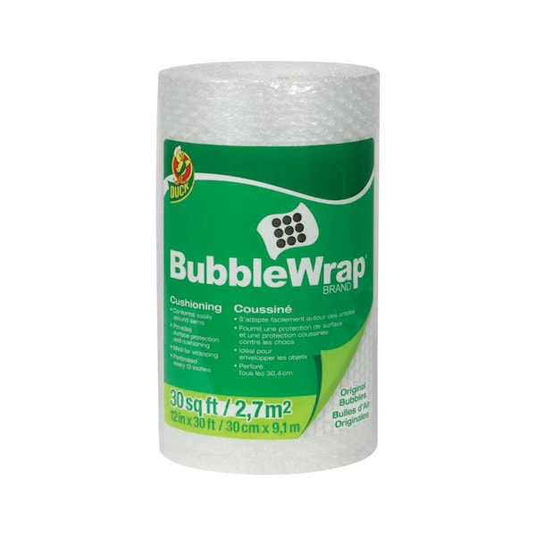 Duck Brand Duck 12 in. W X 30 ft. L Bubble Wrap 286681 - main